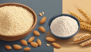 Read more about the article Almond Flour vs. Wheat Flour: A Nutritional Showdown