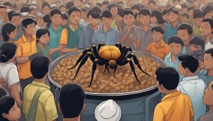 Read more about the article Eight-Legged Feast: Cambodia’s Crispy Spider Sensation